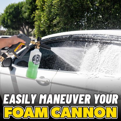 Snubby Short Pressure Washer Gun with Foam Cannon Attachment (SNUBBY ONLY)