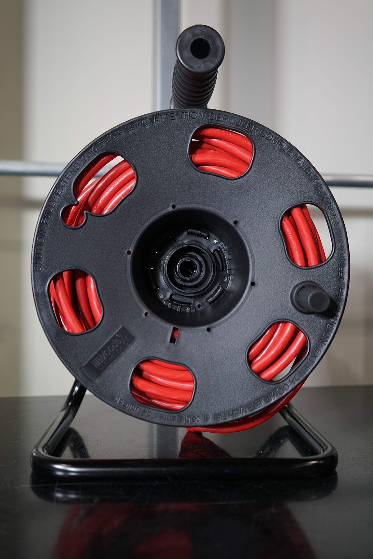 Heavy Duty Metal Extension Cord Reel Stand (150 Foot)