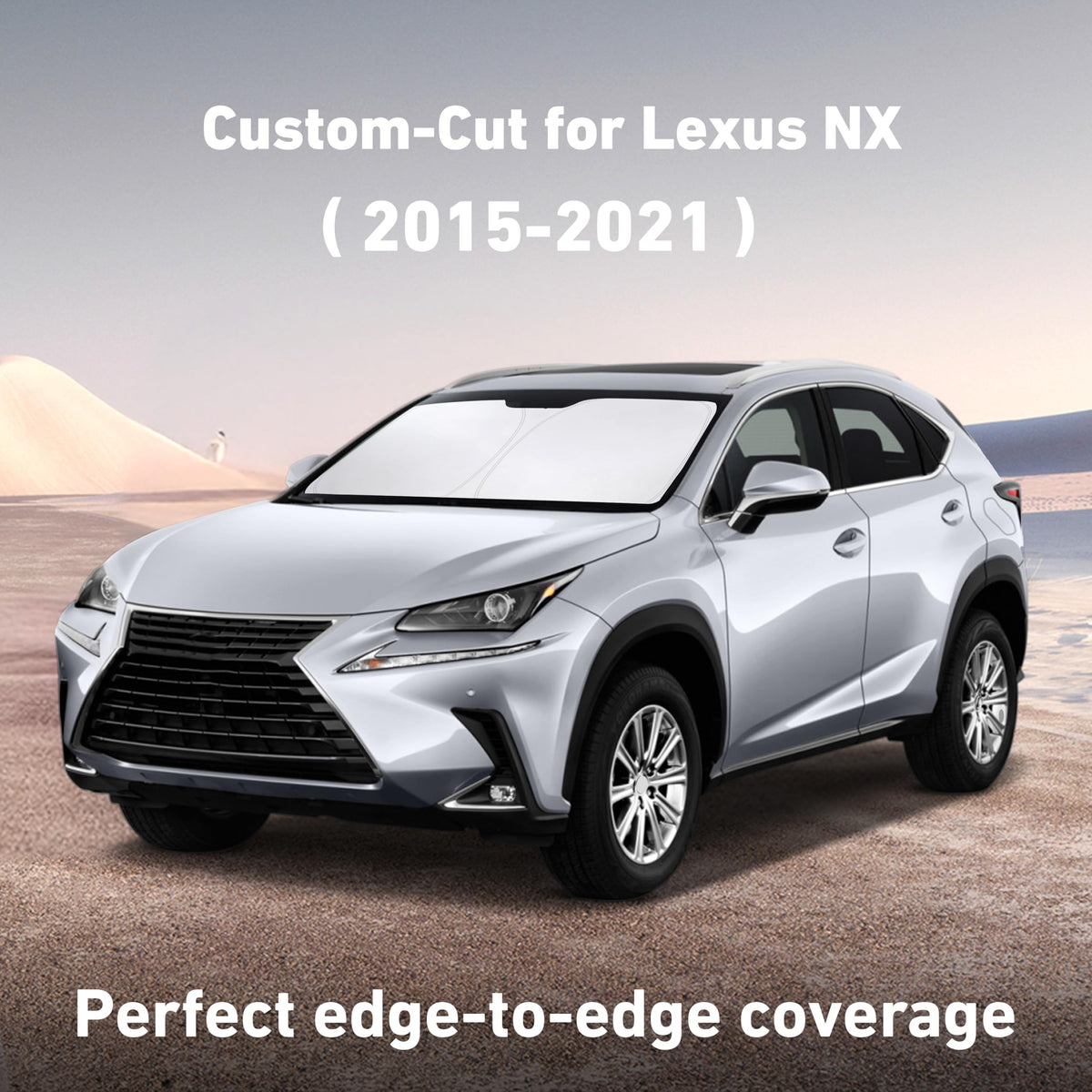 Windshield Sunshade Compatible for Lexus NX 2015