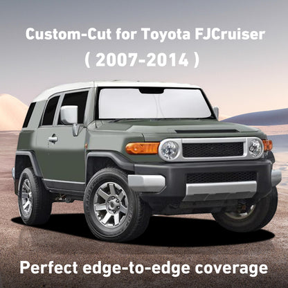 Windshield Sunshade Compatible for Toyota FJCruiser 2007