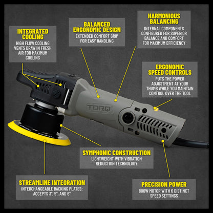BUF503 TORQX Random Orbital Polisher (1 ITEM KIT)