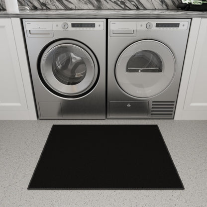 2x3 Entryway Rug (Solid Black)