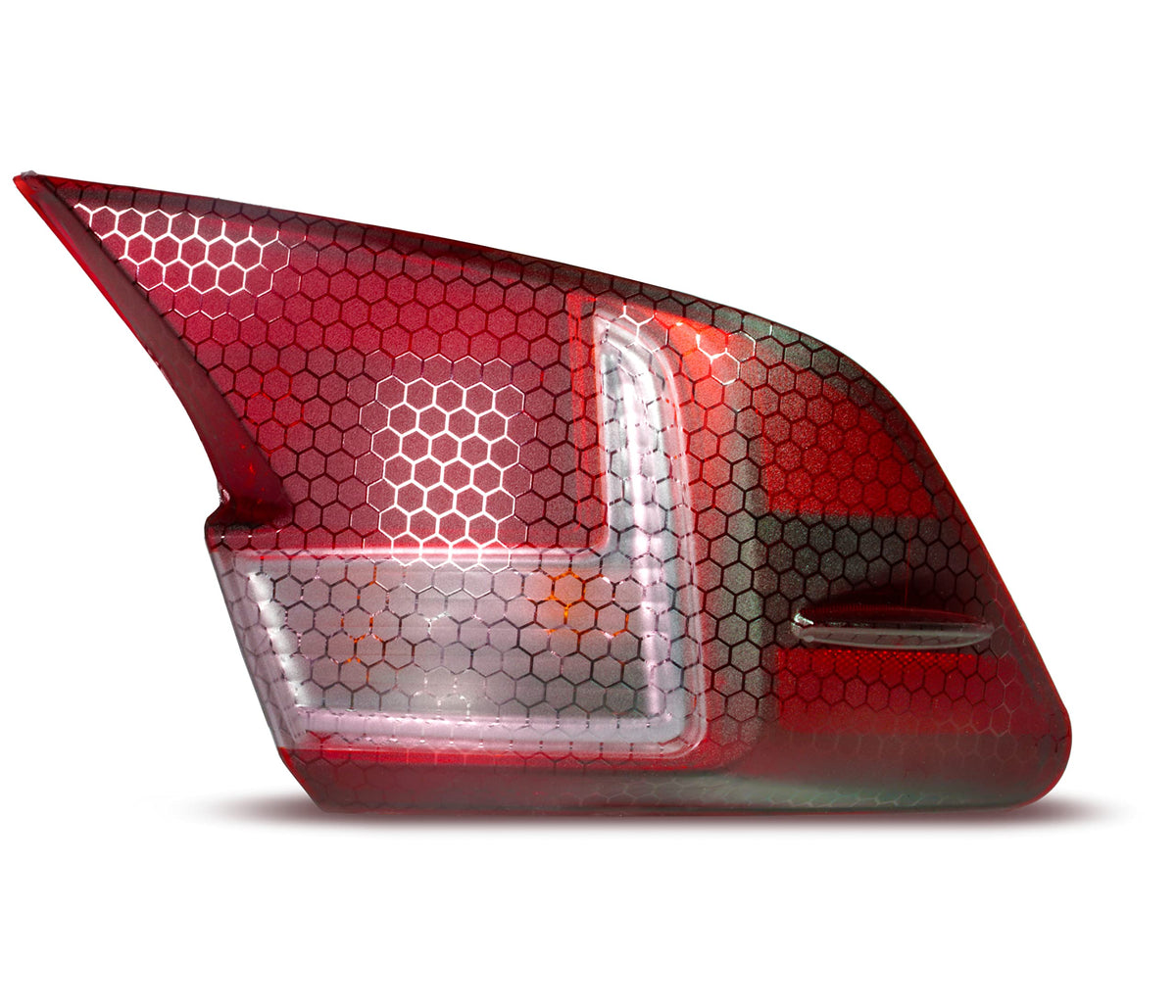 Honeycomb Matte Smoke Taillight Tint Bulk Vinyl Roll (1ft x 5ft)