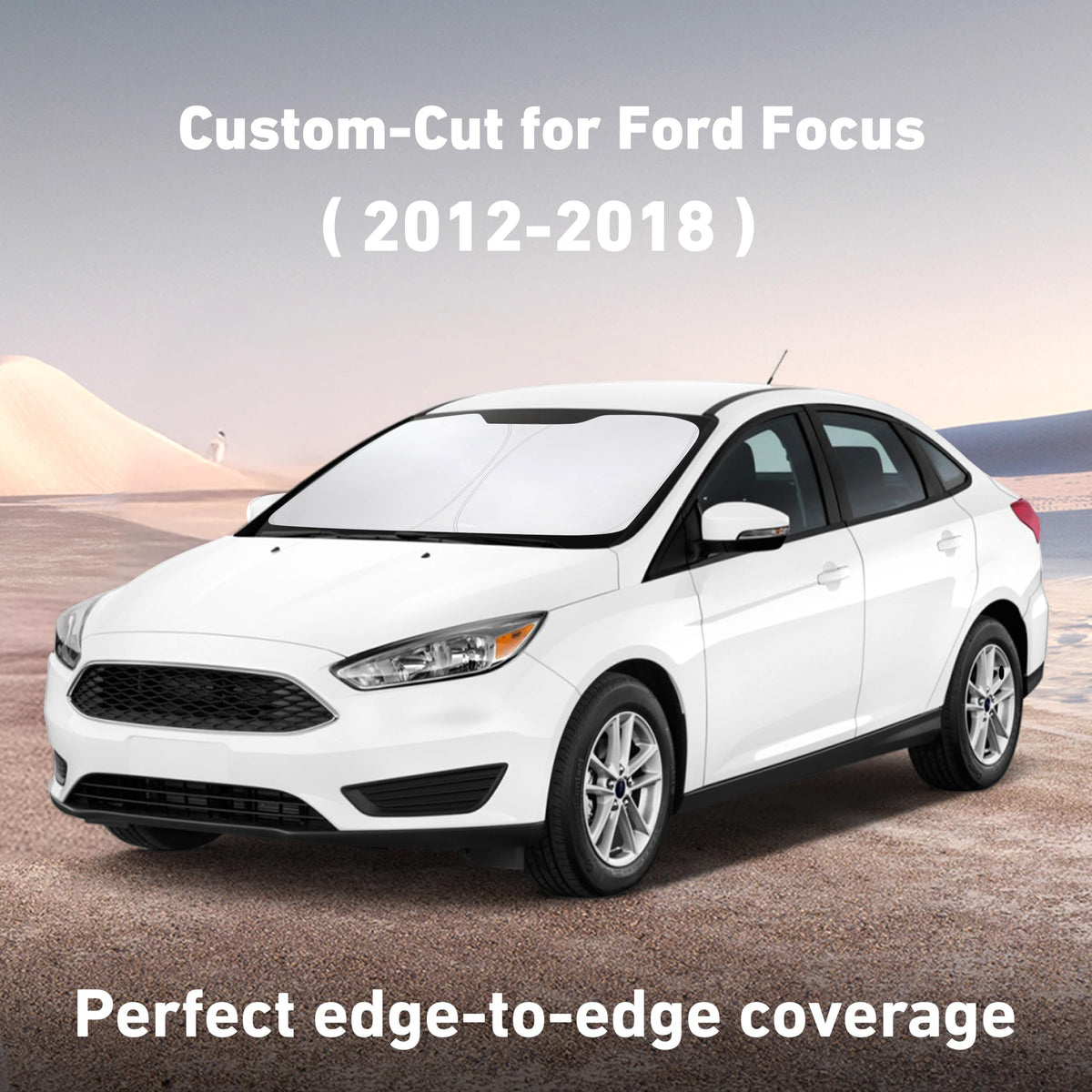 Windshield Sunshade Compatible for Ford Focus 2012