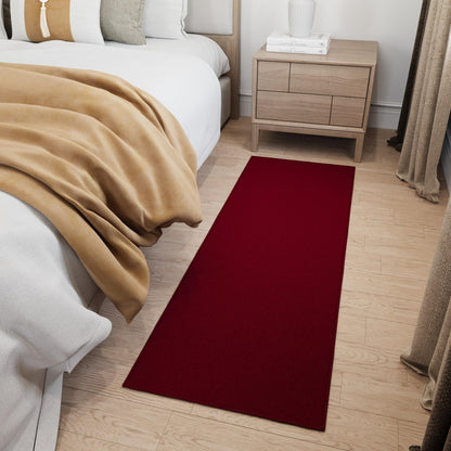 2x6 Runner Rugs for Hallway (Solid Red)