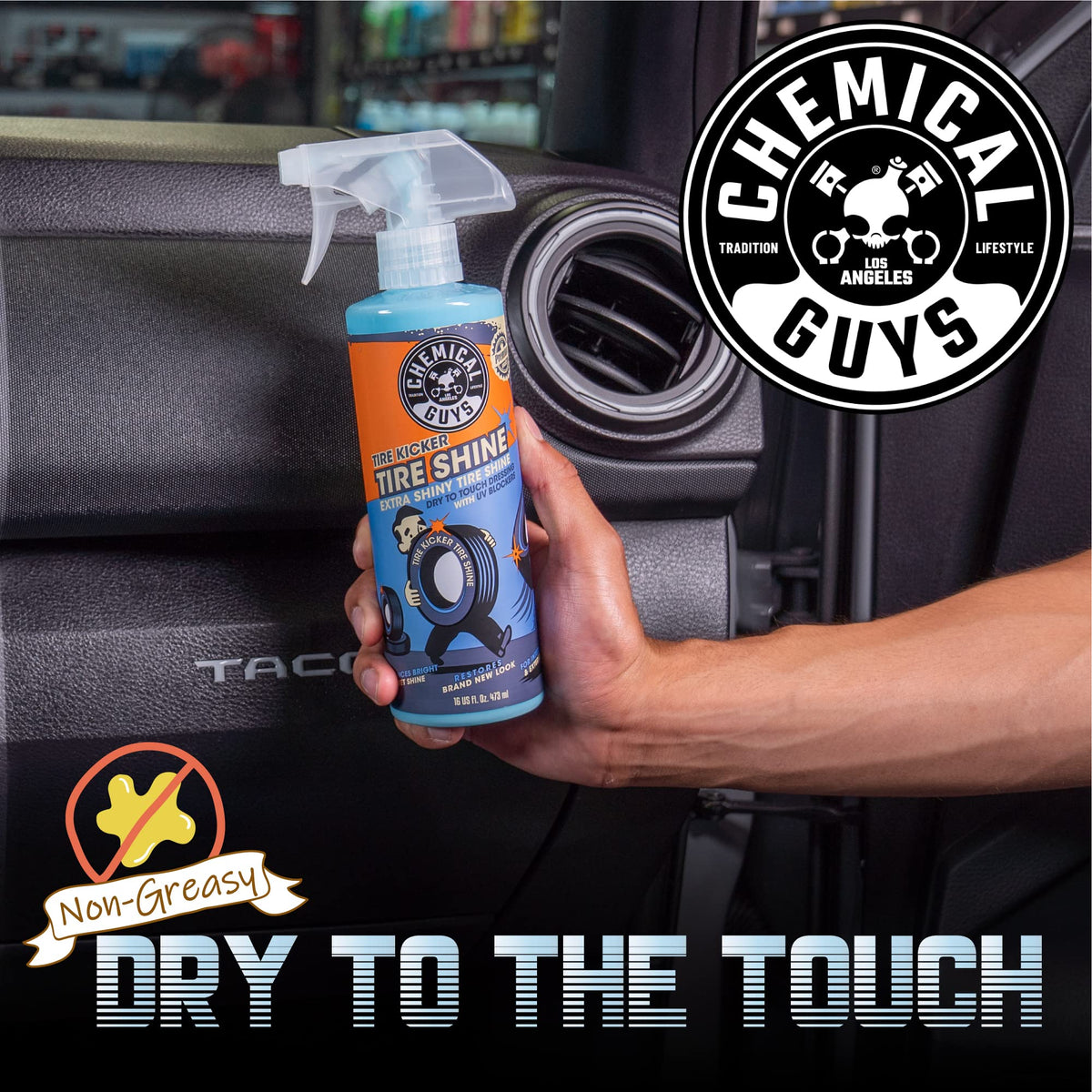 Tire Kicker Extra Glossy Tire Shine for Rubber (Only / 128 fl Oz)