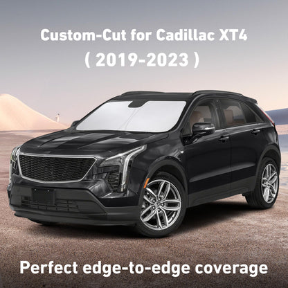 Windshield Sunshade Compatible for Cadillac XT4 2019
