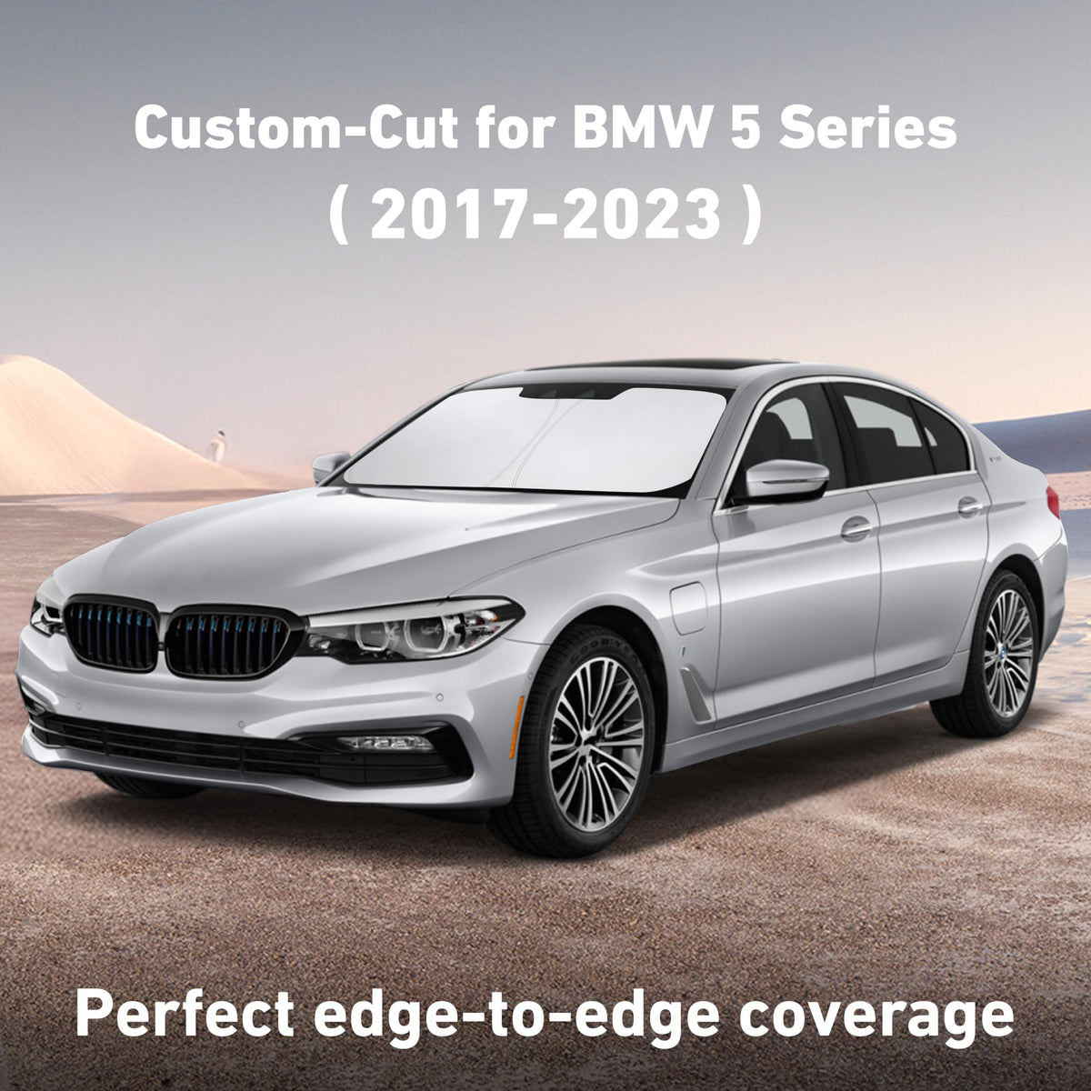 Windshield Sunshade Compatible for BMW 5 Series G30 G31 2017