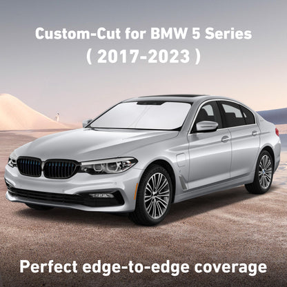 Windshield Sunshade Compatible for BMW 5 Series G30 G31 2017