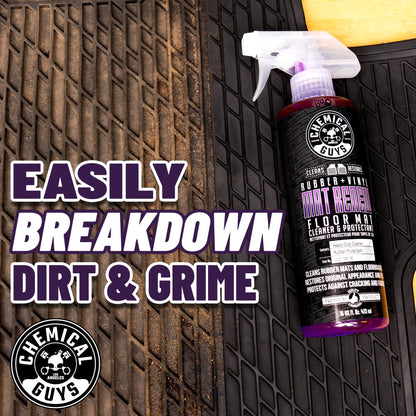 Heavy Duty Floor Mat Cleaning Kit (3.2 Fl Oz (Pack of 5))