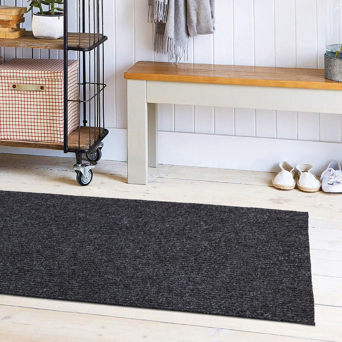 2x5 Runner Rug (Black / 2' x 5' (Runner))