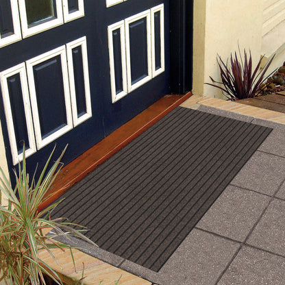 3x4 Indoor Outdoor Door Mat (Brown / 2'7" x 4' (Mat))