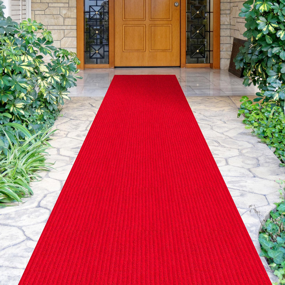 3x8 Runner Rug (Red / 2'7" x 8' (Runner))