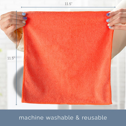Microfiber Cleaning Cloth (25 Pack)