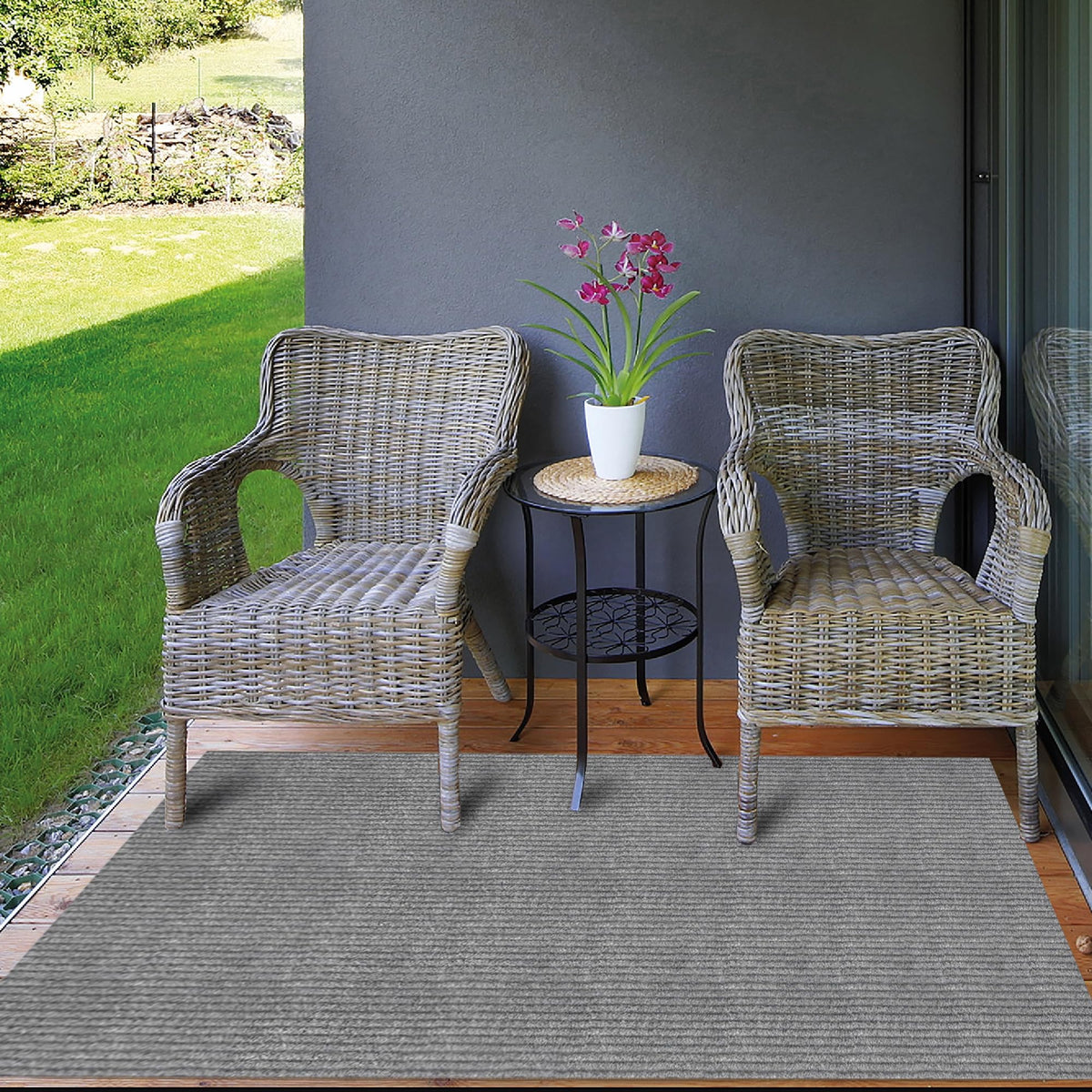 2x6 Runner Rug (Grey / 2' x 6' (Runner))