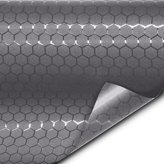 Honeycomb Matte Smoke Taillight Tint Vinyl Roll (1.5ft x 5ft)