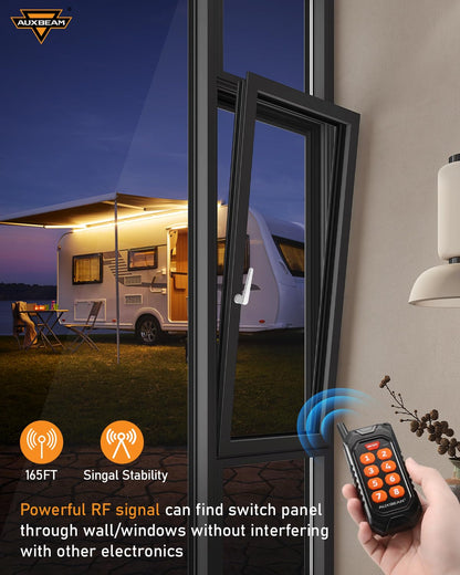 8 Gang Switch Panel RC (8 Gang Remote Panel)