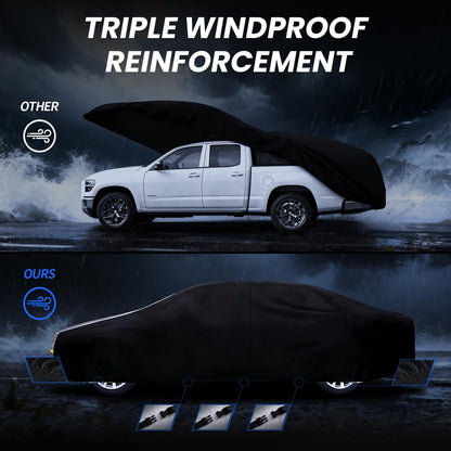 Multi Layer Car Cover Custom Fit for Lincoln Town (Custom fit Lincoln Town 1998-2011 / Coupe car cover(no ear）)