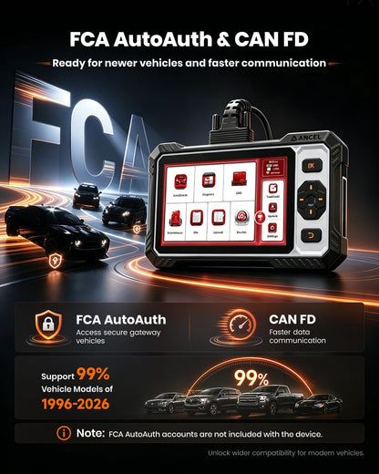 FX6000 Bidirectional Scan Tool (Red-Black)