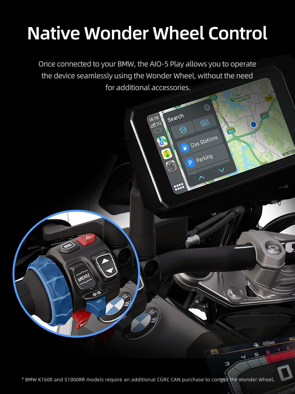 AIO 5 Play for BMW Motorcycles (AIO-5 Play for BMW)