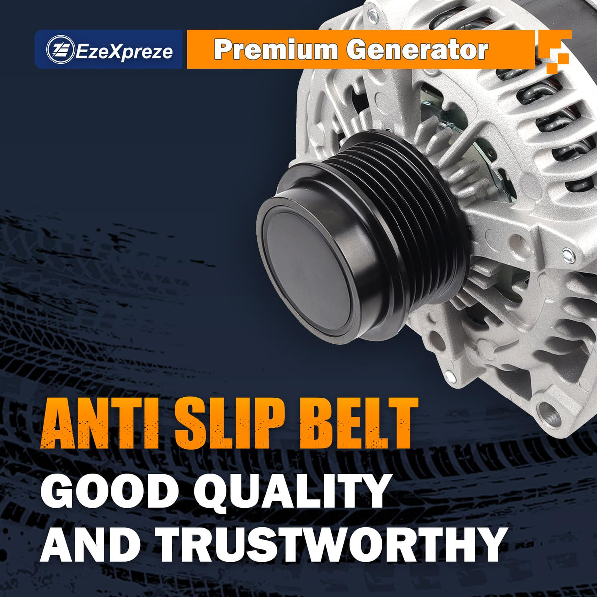 EZEXPREZE 84143540 170A High Output Alternator Fit for 2014