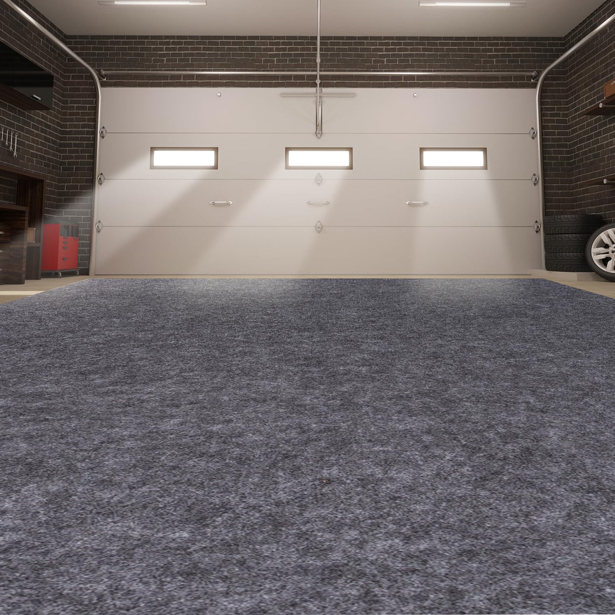Garage Floor Mats Oil Spill Mat (3' x 5' (Rectangular))