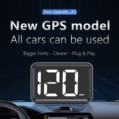 GPS Digital Speed Meter with MPH