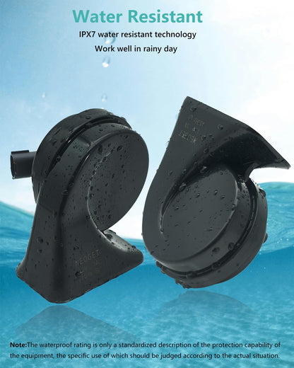 126dB Horn Kit Compatible with Hyundai and Kia