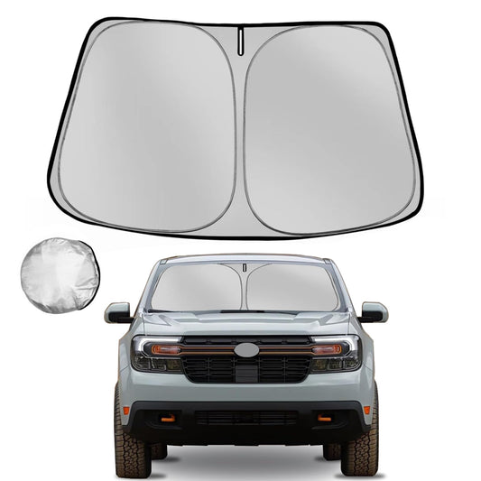 Windshield Sun Shade for 2022 2023 2024 2025 2026 Ford Maverick (for 2022-2026 Ford Maverick)
