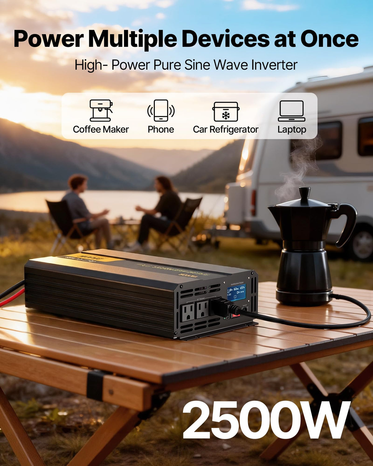 Pure Sine Wave Inverter 2500 Watt Power Inverter