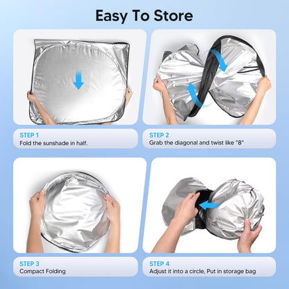 Windshield Sun Shade for 2014 (FOR | Mercedes Benz GLA 2014-2020)