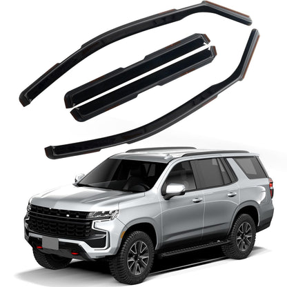 in Channel Rain Guards Fit for 2021 2022 2023 2024 2025 2026 Chevrolet