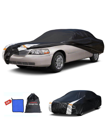Multi Layer Car Cover Custom Fit for Lincoln Town (Custom fit Lincoln Town 1998-2011 / Coupe car cover(no ear）)