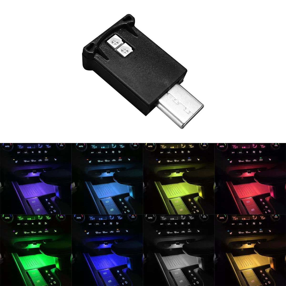 USB Type C LED Ambient Light (StyleA-1PCS)