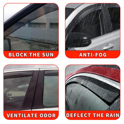 in Channel Rain Guards Fit for 2021 2022 2023 2024 2025 2026 Chevrolet
