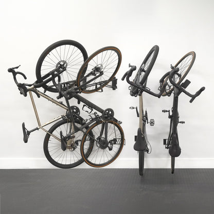 Swivel Bike Wall Mount (4 Pack / 2 Mountain Bike & 2 Road/Gravel)