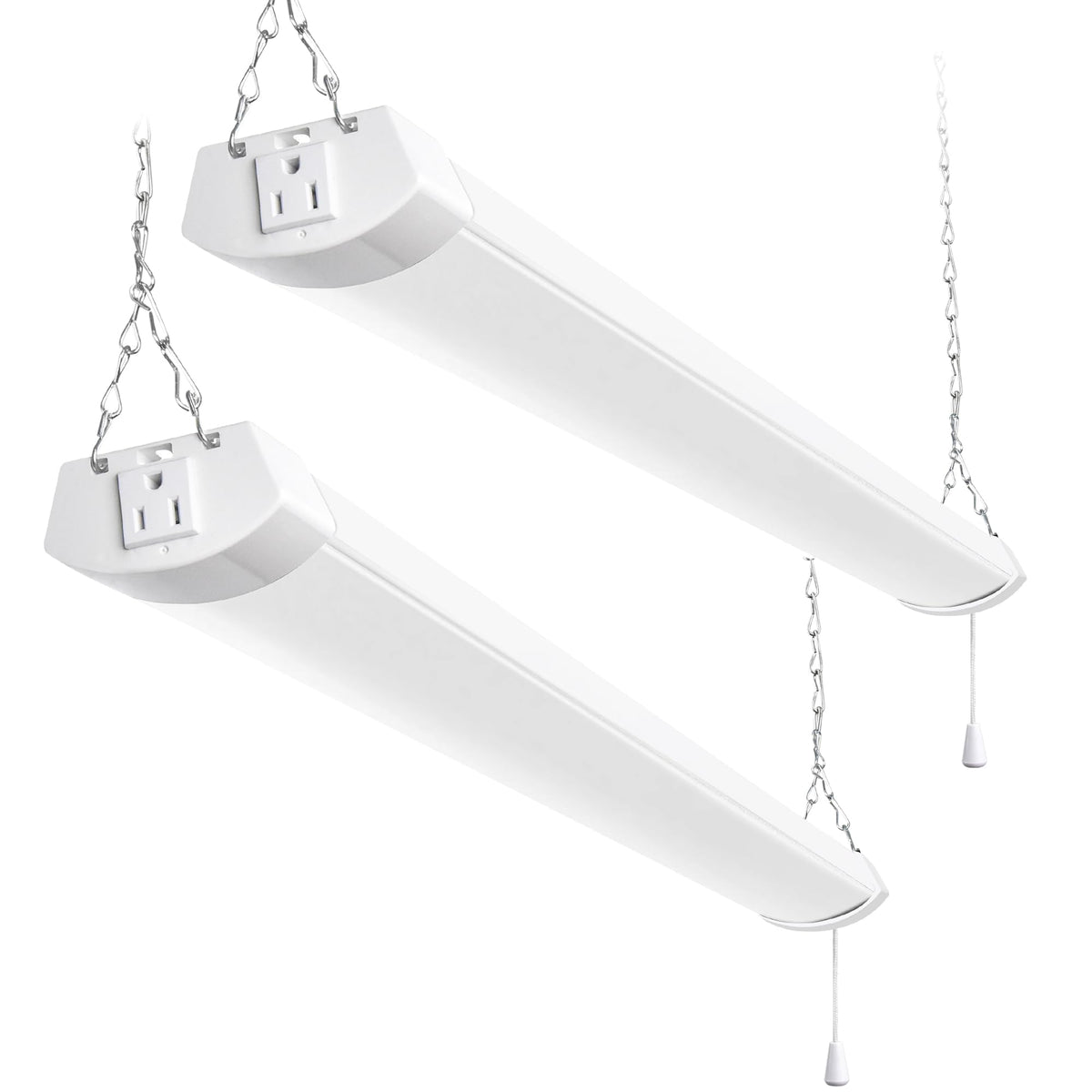 4FT 120W LED Shop Light Linkable (White / 120W)