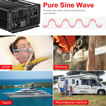 1500W Pure Sine Wave Inverter (24V 1500W)