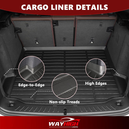Floor Mats & Cargo Liner for 2025 2026 2027 Kia K4 (BLACK)