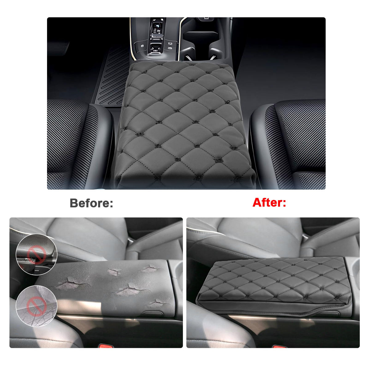 for 2023 2026 2027 Toyota Crown Signia Armrest Cover Pad
