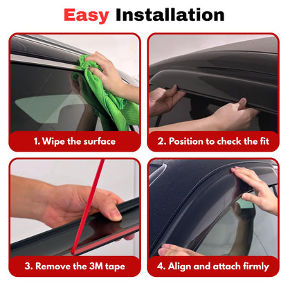 Rain Guards Window Visors for 2000 (2000-2005 Excursion)