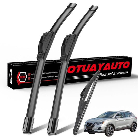 Windshield Wiper Blades for Nissan Rogue 2014 (26"+17"+12"(U/J Hook))