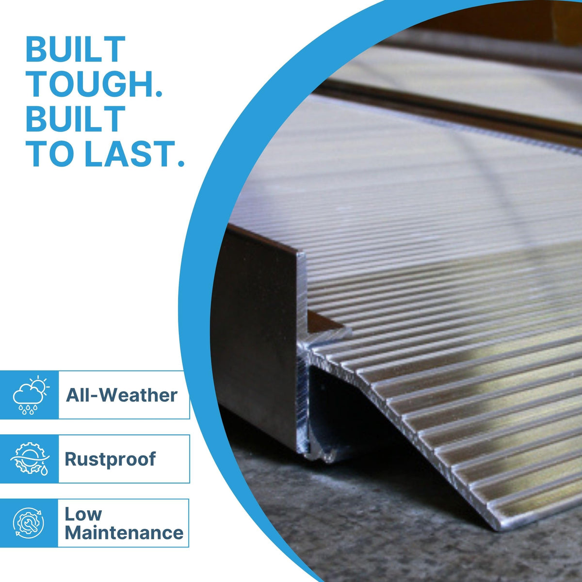 TRAVERSE Aluminum Singlefold Folding Ramp (6 Foot / Singlefold)
