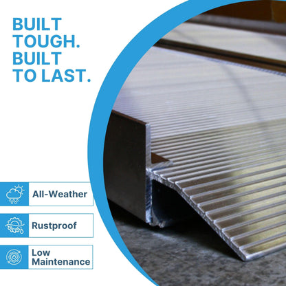 TRAVERSE Aluminum Singlefold Folding Ramp (6 Foot / Singlefold)