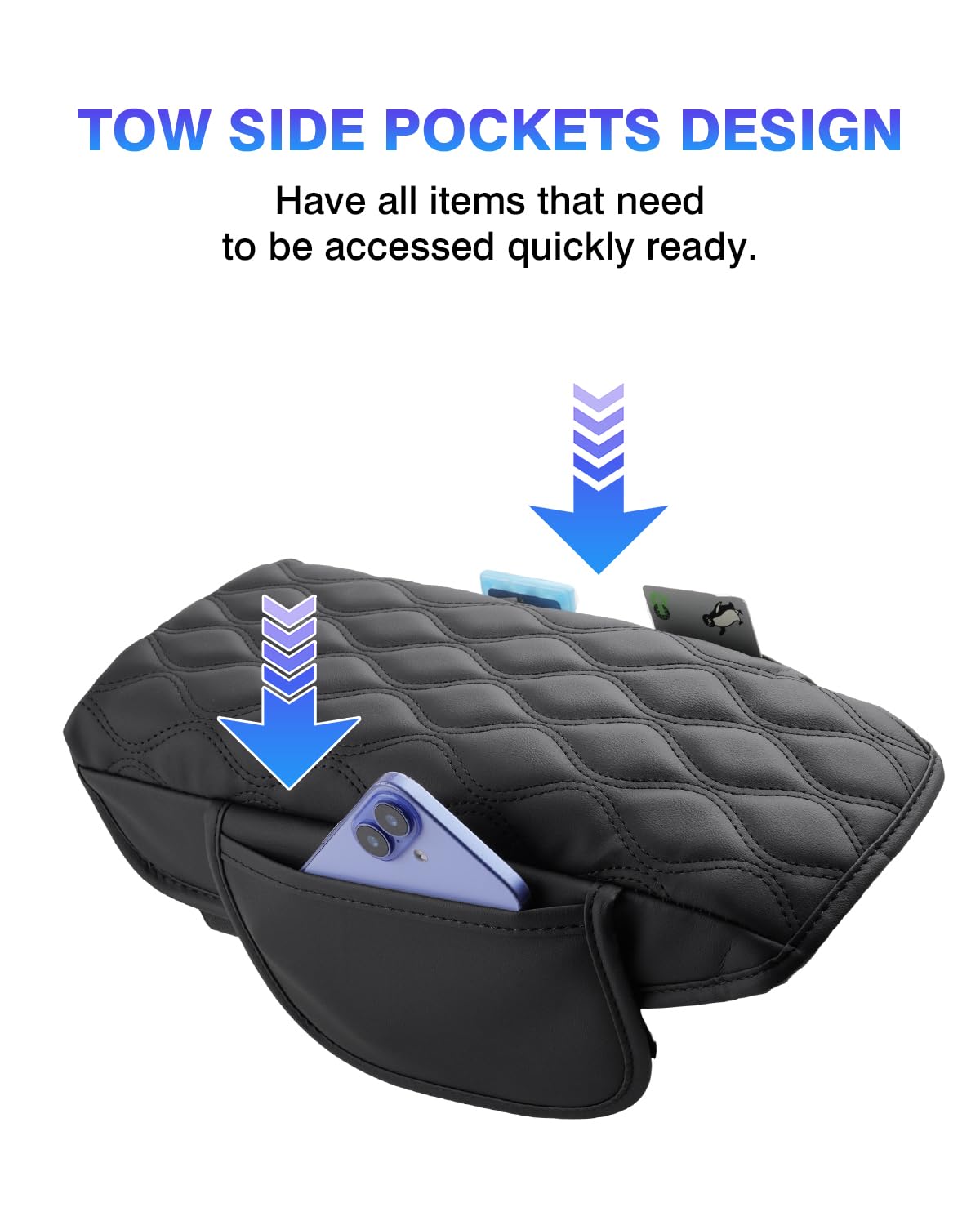 Center Console Cover for 2021 (3)Ford Bronco Sport 2021-2026)