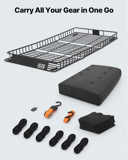 Roof Rack Cargo Basket (90x50in)