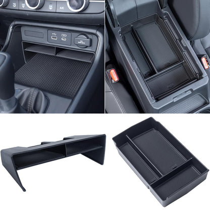 2PCS Center Console Organizer Set for 2023 (2023-2027 CRV (2pcs))