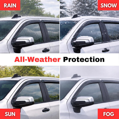 Rain Guards Window Visors for 2019 (2019-2026 Corolla Hatchback)
