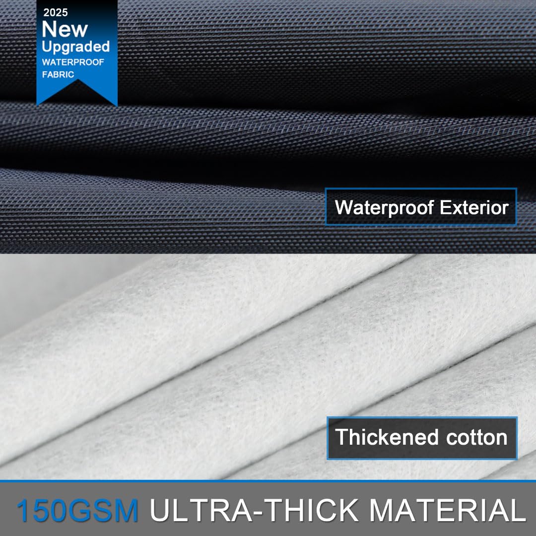 Toyota Tacoma Truck Cover Custom Fit 1995 (Black Truck Cover / B.Fit Toyota Tacoma Access/Double Cab SB (5’))