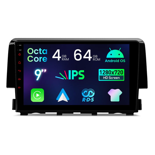 9" Android Car Stereo for Honda Civic